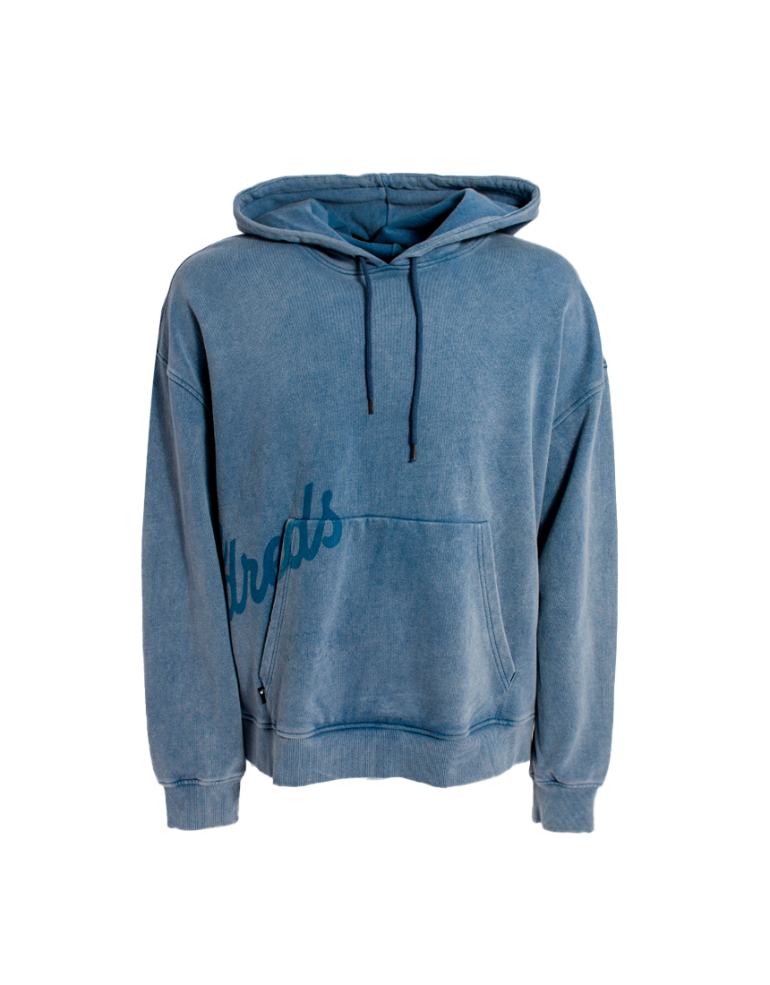 T24F102009 Washed Slant Pullover Толстовка с капюшоном HUNDREDS