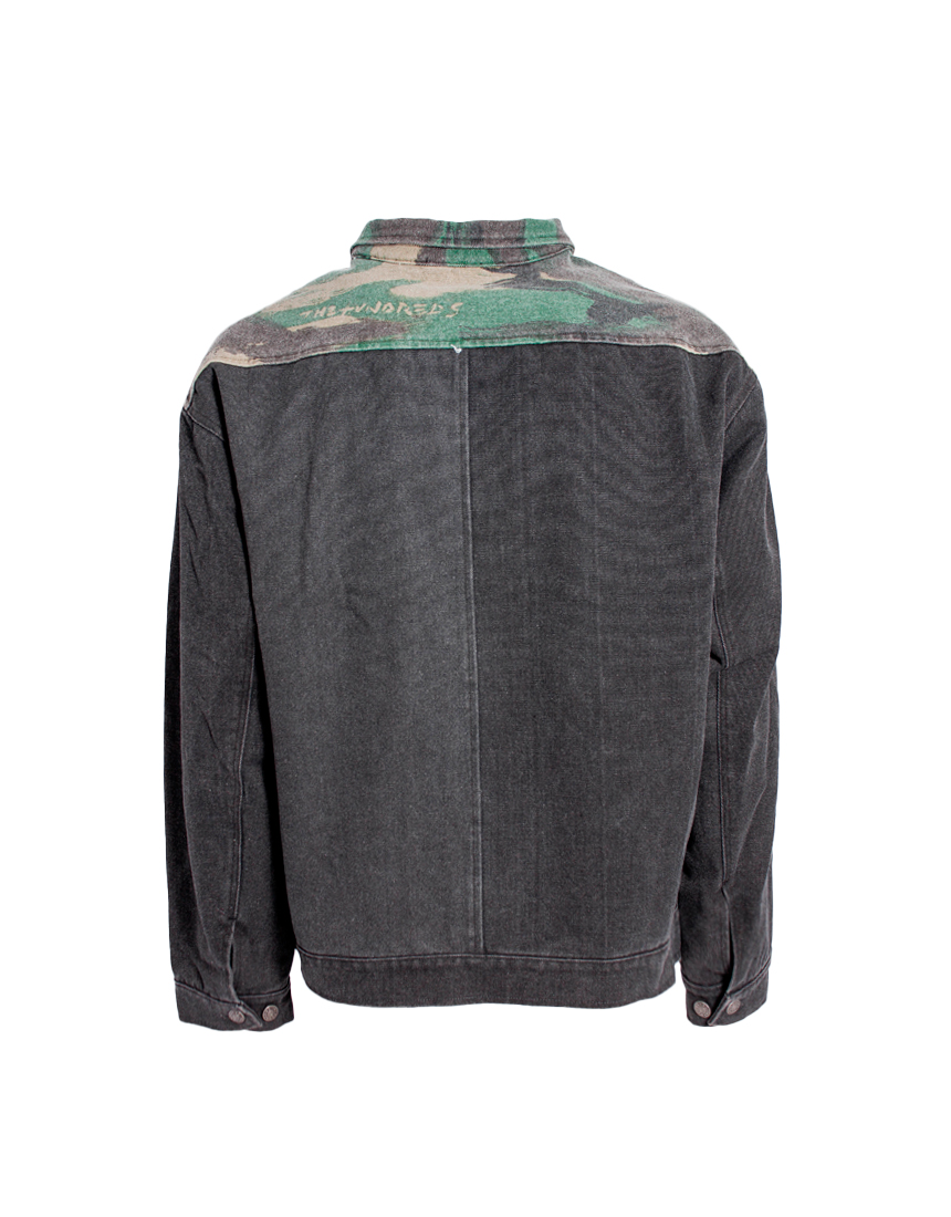 T24F103017 Camo Canvas Jacket Куртка HUNDREDS