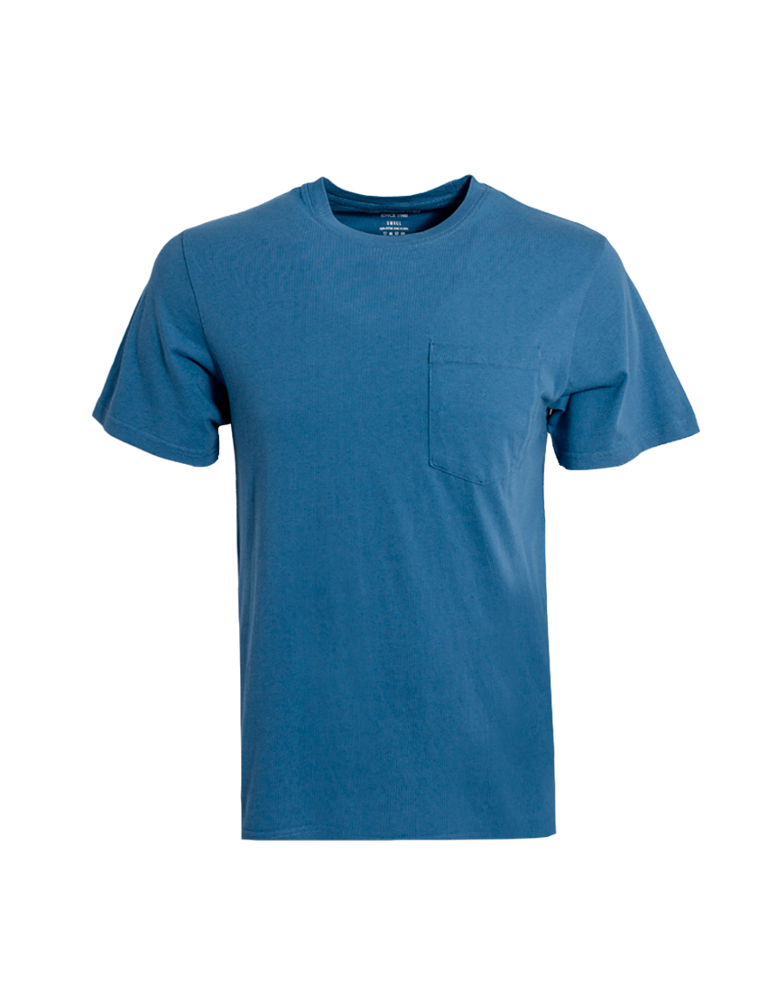 S23 Perfect Pocket T-Shirt SLATE BLUE Футболка HUNDREDS