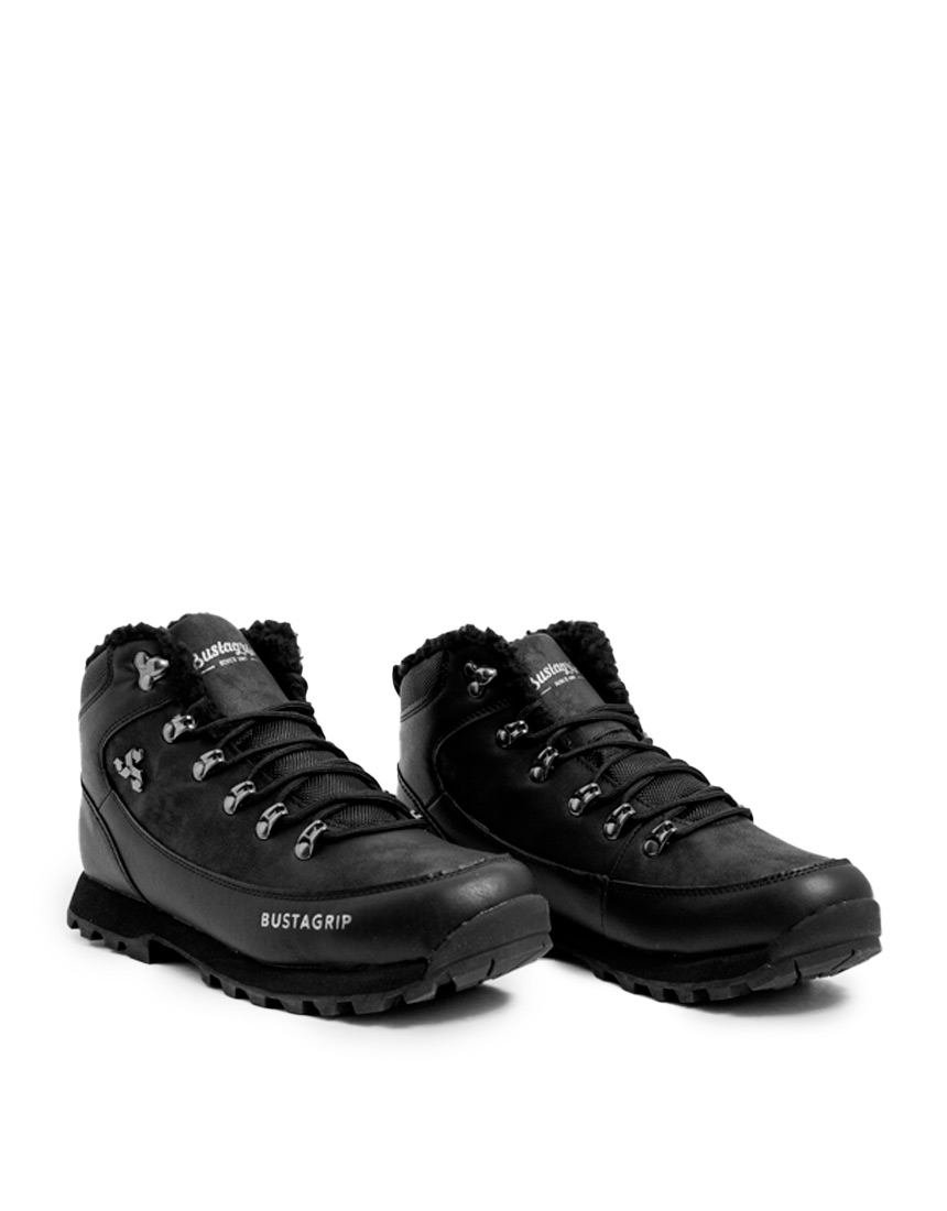 BGH-173B3 + FUR Ботинки мужские OUTBACK Black BUSTAGRIP