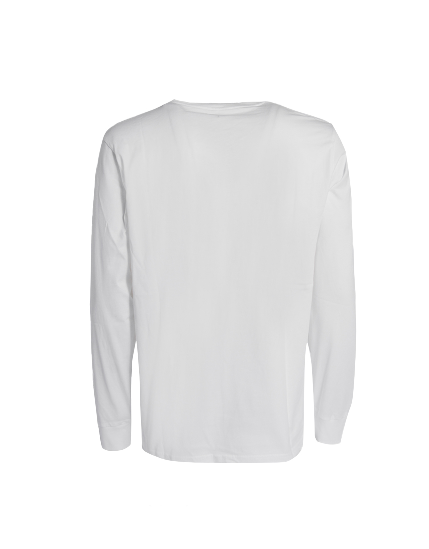 L/S Base T-Shirt WHITE / BLACK Футболка CARHARTT