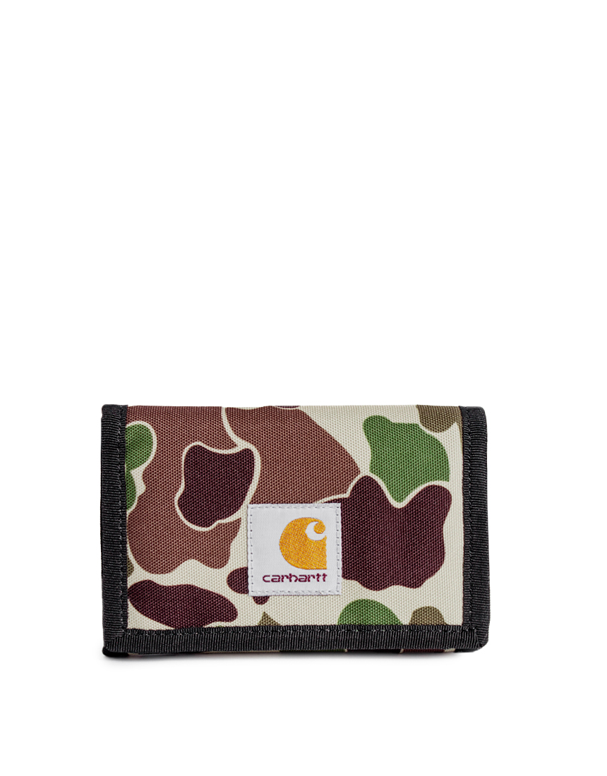 I031471 Alec Wallet Бумажник CAMO DUCK, GREEN CARHARTT