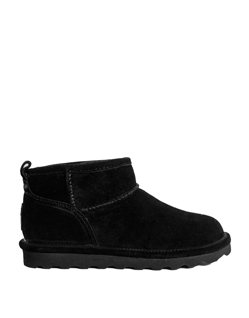 2860W - 011 Полусапоги Bearpaw SHORTY Black BEARPAW