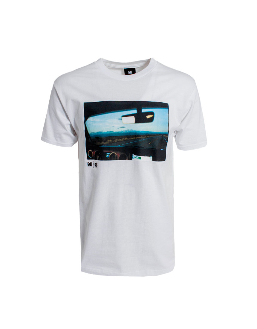 TS02466-WHITE REAR VIEW S/S TEE Футболка HUF