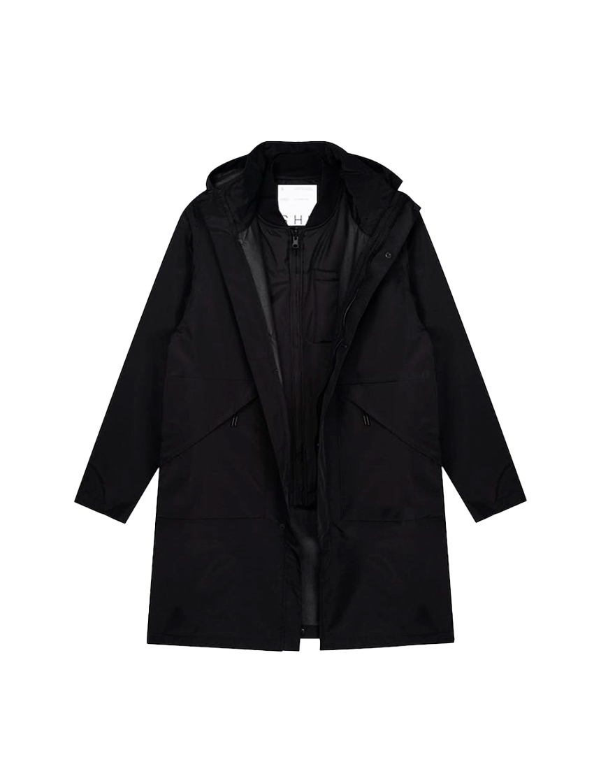 Куртка-трансформер чёрная Женская SHU 