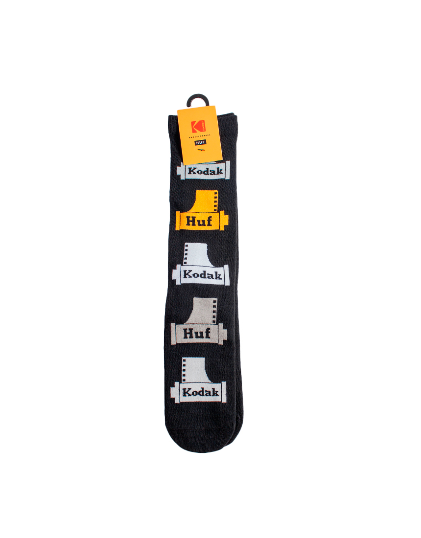 SK00899-BLACK HUF X KODAK CREW SOCK Носки HUF