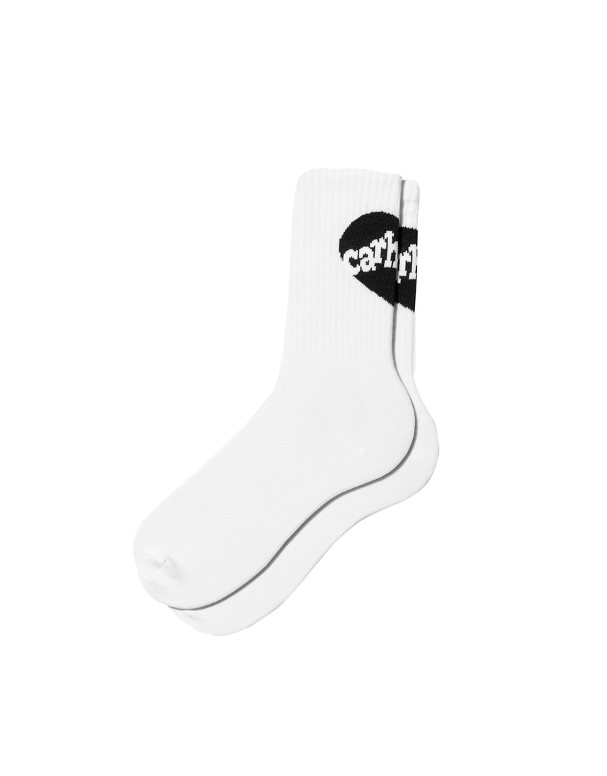 I033618 WHITE / BLACK Носки CARHARTT