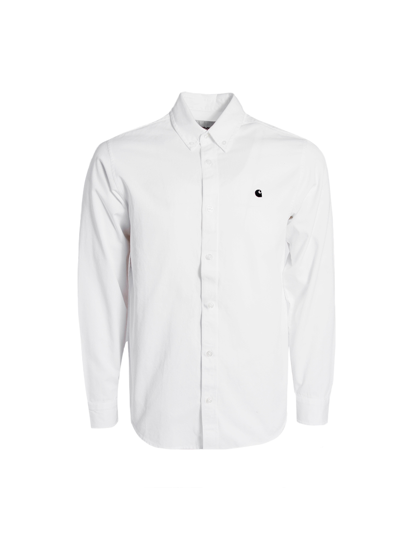 L/S Madison Shirt White Рубашка CARHARTT