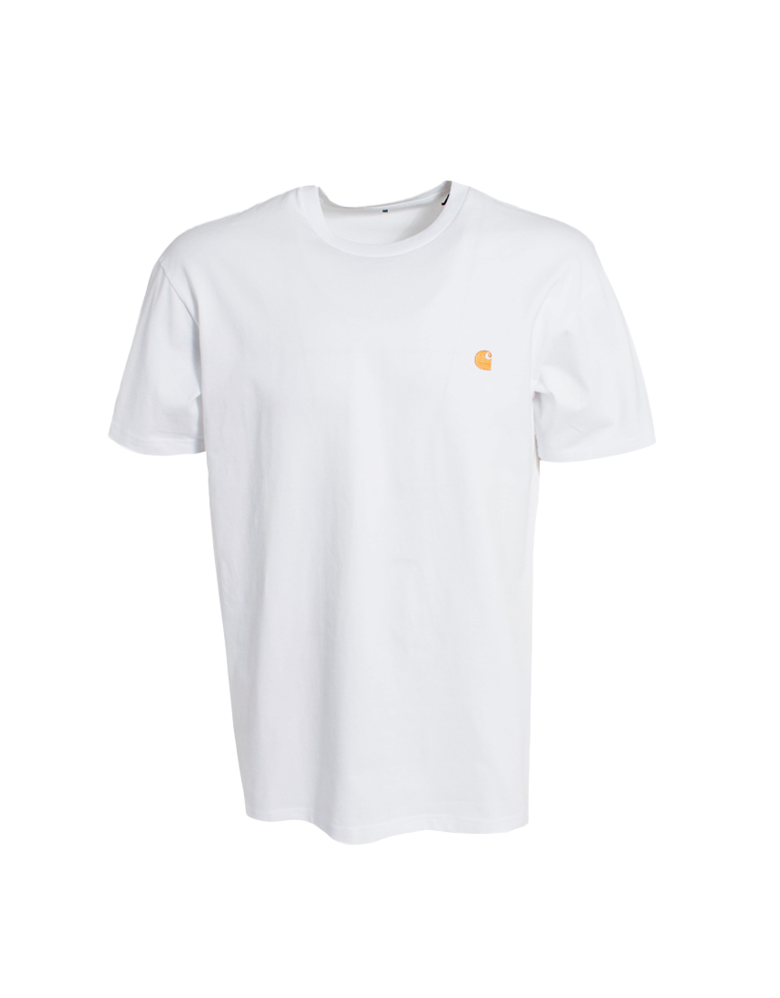 I026391_WHITE_AW24-25 S/S Chase T-Shirt Футболка CARHARTT