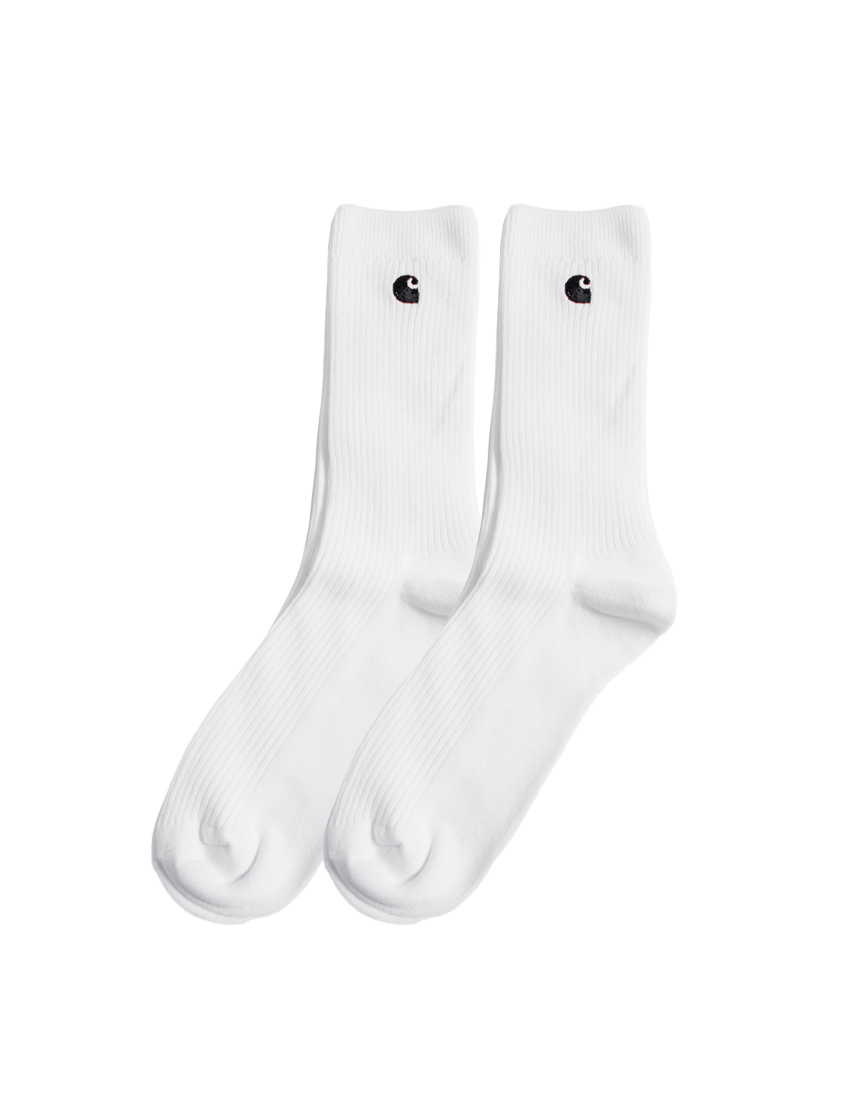 I030923 Madison Pack Socks WHITE / BLACK + WHITE / BLACK Носки 2 шт CARHARTT