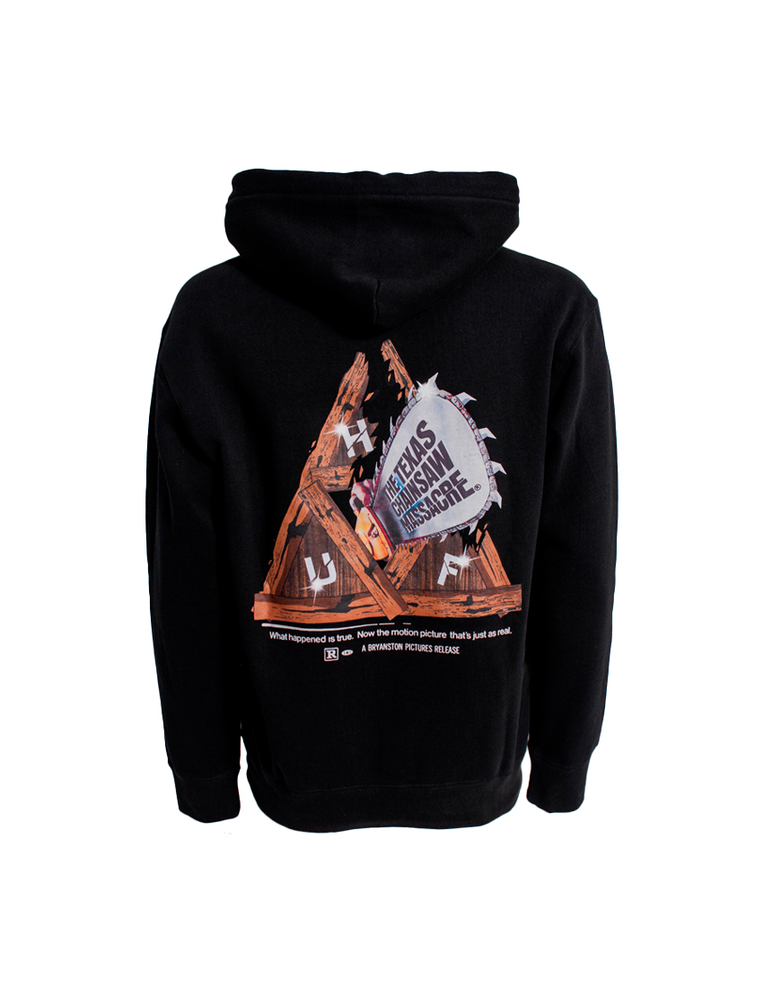 PF00735-BLACK TEXAS CHAINSAW TT P/O HOODIE Толстовка с капюшоном HUF