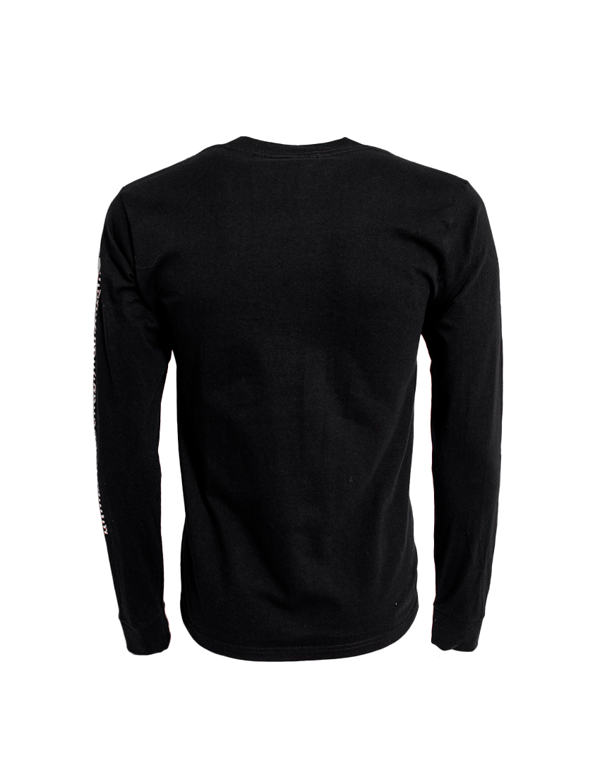 TS02465-BLACK INNER VISION L/S TEE Футболка дл. Рукав HUF