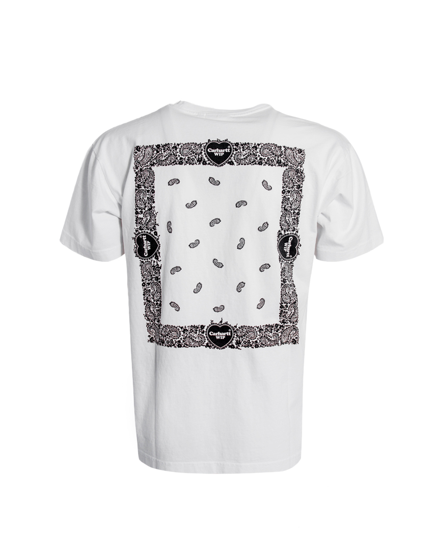 S/S Paisley T-Shirt White Футболка CARHARTT