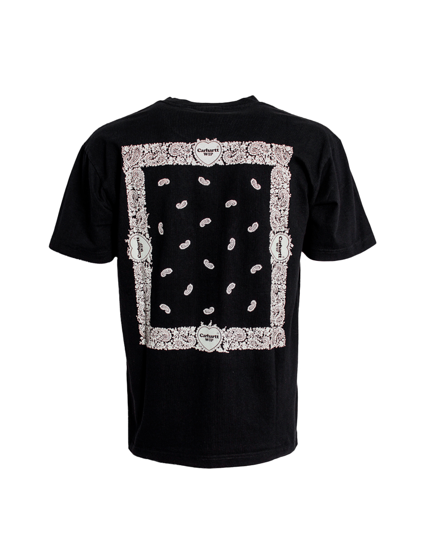 S/S Paisley T-Shirt Black Футболка CARHARTT
